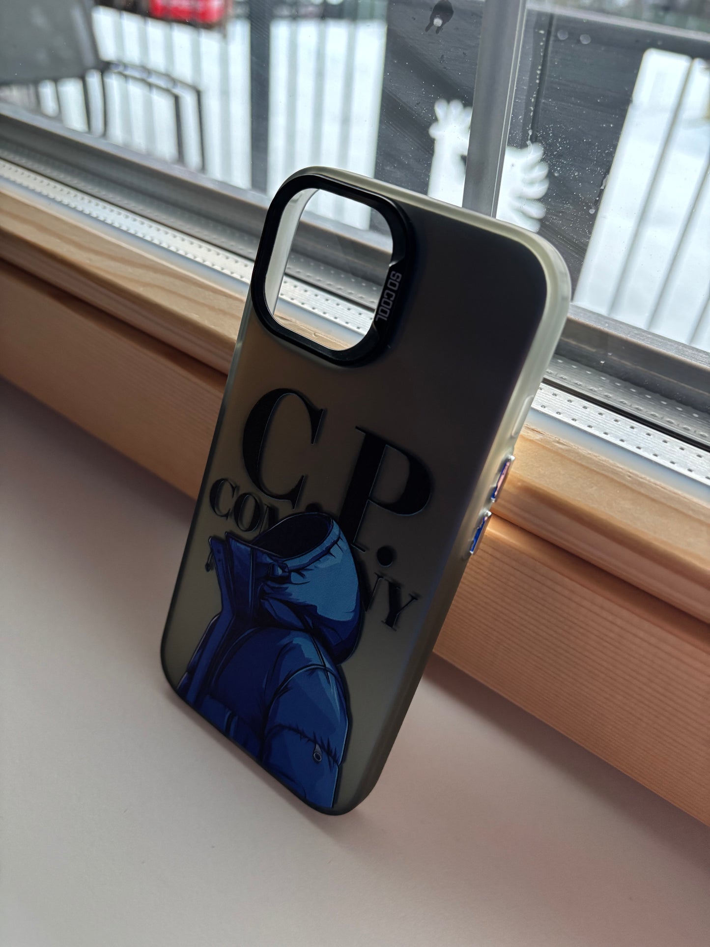 C.P Company phone case (blue)