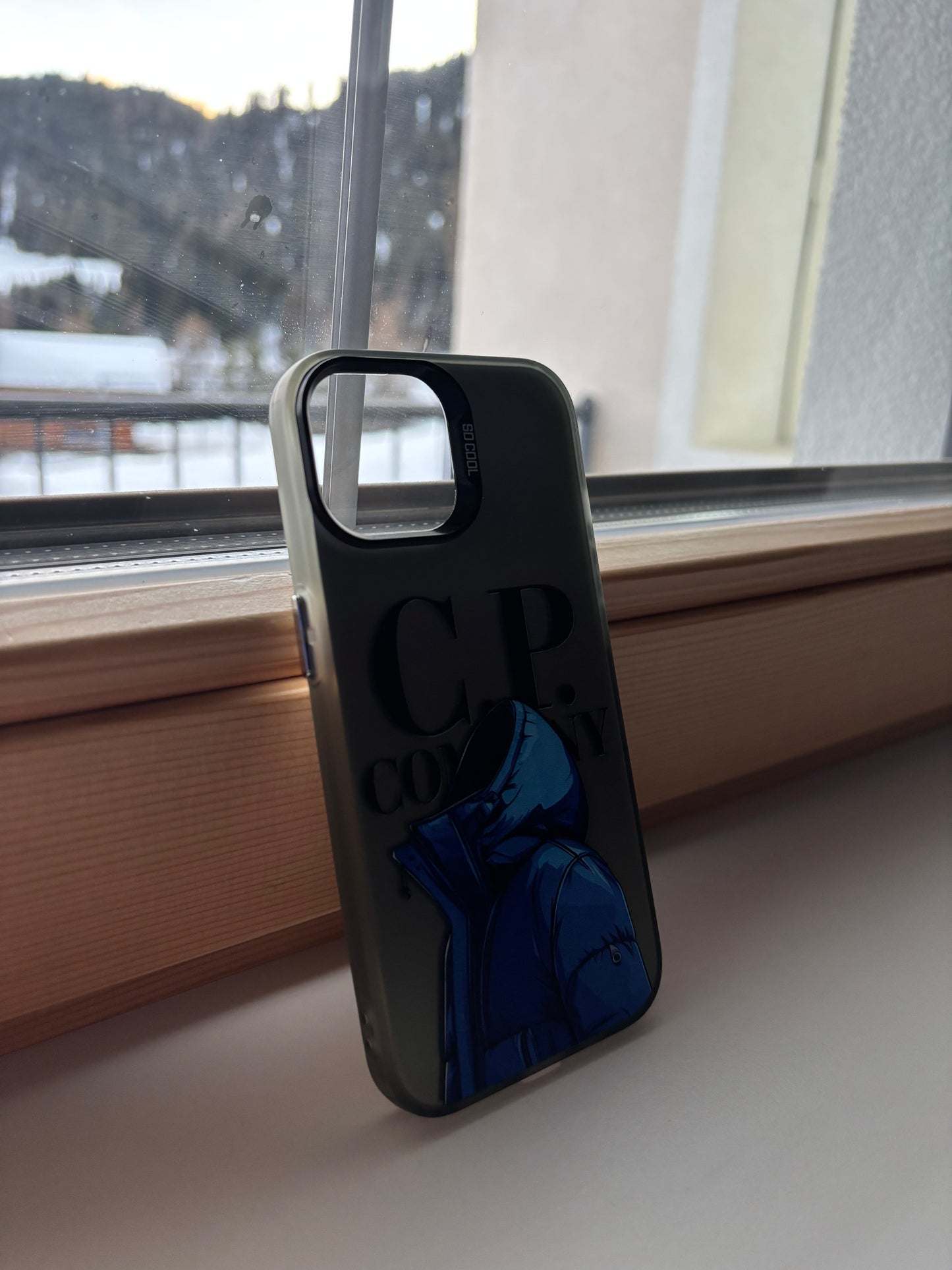 C.P Company phone case (blue)