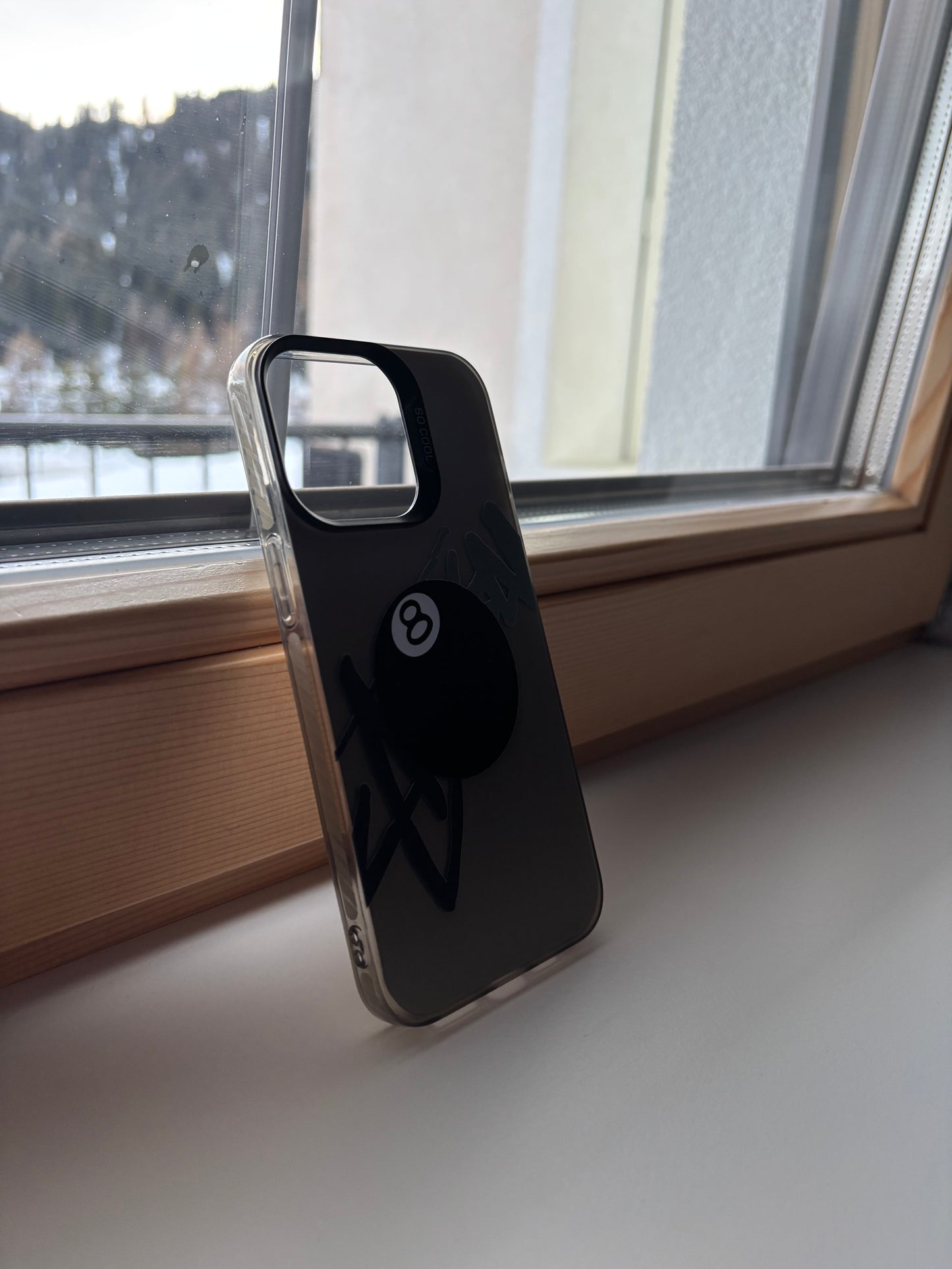 Stussy 8 Ball phone case(black)